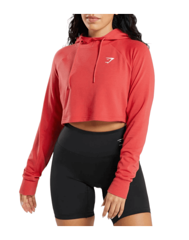 GYMSHARK Training Cropped Hoodie laisvalaikio, sporto džemperis