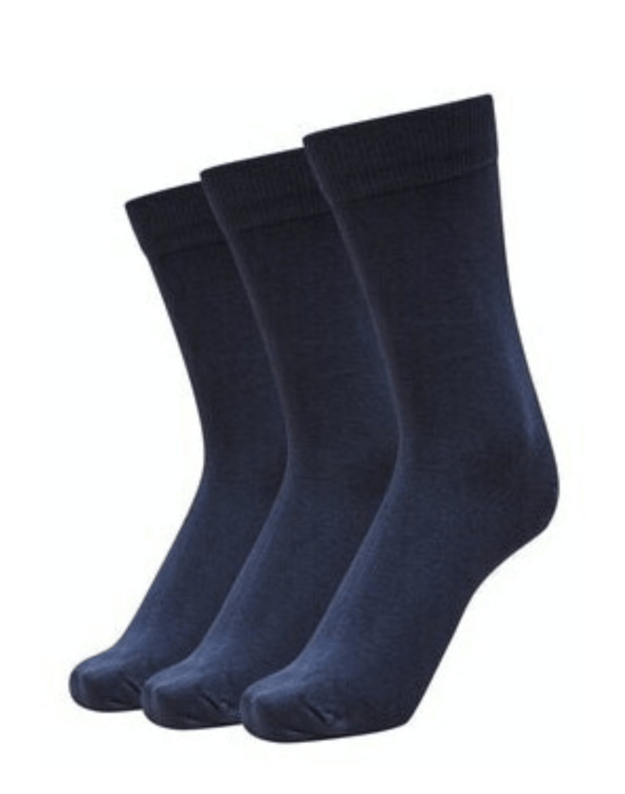 SELECTED tamsiai mėlynos spalvos vyriškos kojinės