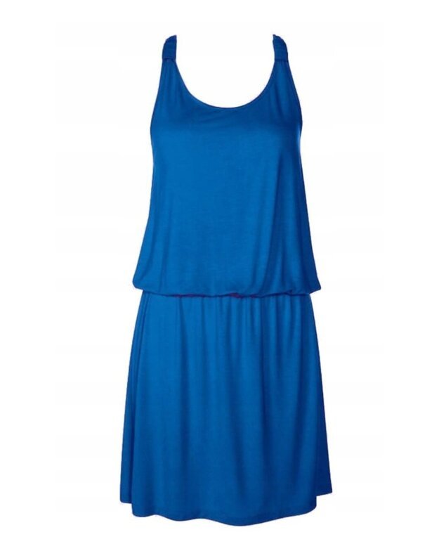 Sloggi swim Beach ir Sun Sporty mėlyna paplūdimio suknelė