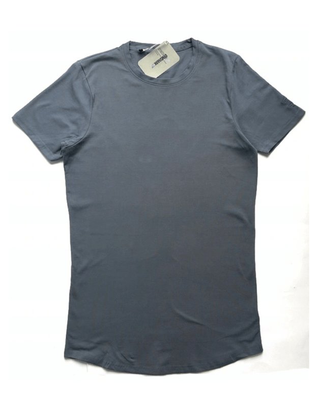 GYMSHARK Living SS pilkšvai melsvos spalvos marškinėliai