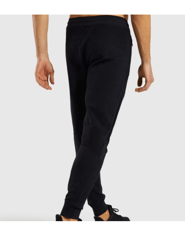 GYMSHARK Principle Bottoms juodos spalvos sportinės kelnės