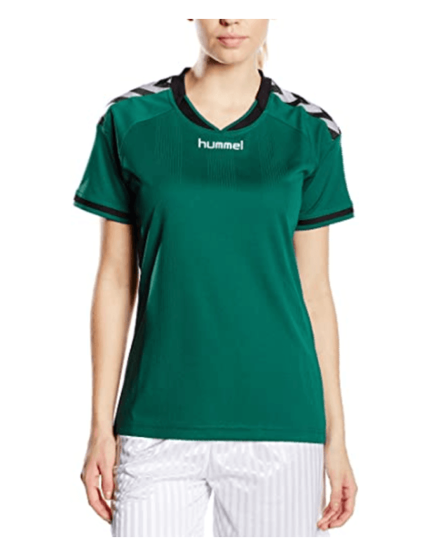 Hummel Authentic žalios spalvos sportiniai marškinėliai