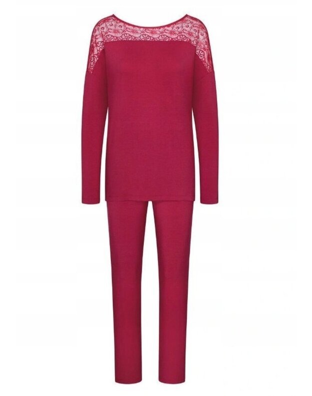 Triumph Amourette raudonai bordo spalvos pižama
