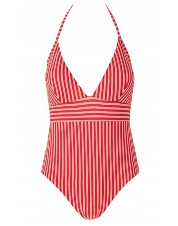 Sloggi swim Amalfi Baby vientisas dryžuotas maudymosi kostiumėlis